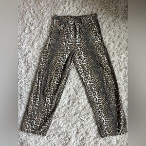 Leopard Print Pants